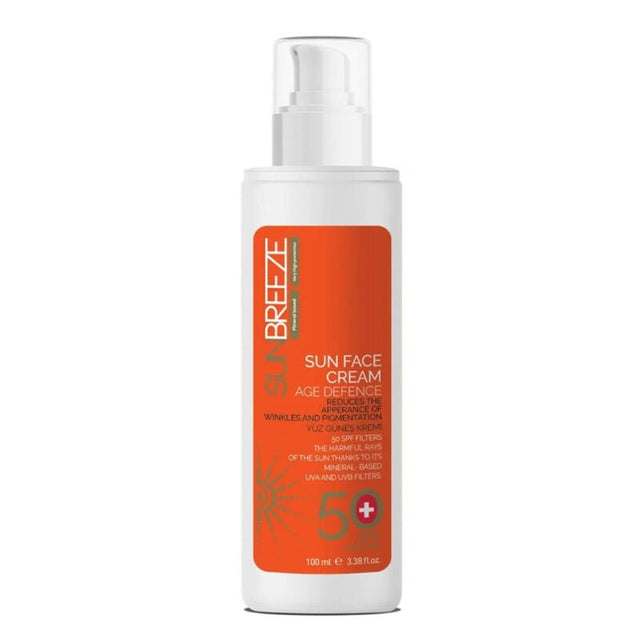 Face Sunscreen - SPF 50+ UVA/UVB/IR - A Protection with Niacinamide & Panthenol - TryAladdin