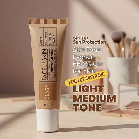 Face Up Skin Light to Medium SPF30+ BB Cream - Tone Equalizer - TryAladdin