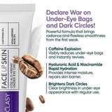 Face Up Skin Under Eye Cream - Caffeine 5%, Hyaluronic Acid 2% - 40ml - TryAladdin