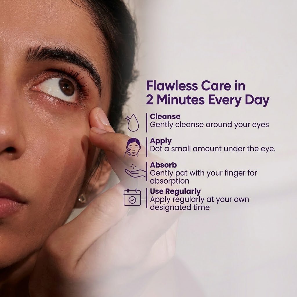 Face Up Skin Under Eye Cream - Caffeine 5%, Hyaluronic Acid 2% - 40ml - TryAladdin