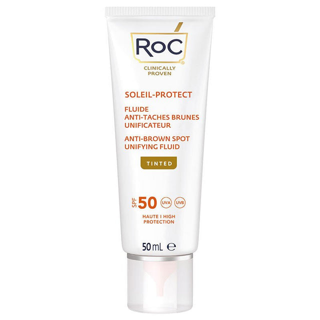 Facial Sun Cream - Anti - Spot & Tone - Evening SPF 50+ with Vitamin C - TryAladdin
