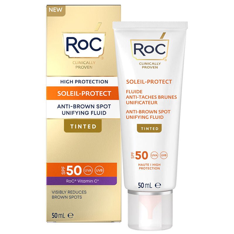 Facial Sun Cream - Anti - Spot & Tone - Evening SPF 50+ with Vitamin C - TryAladdin