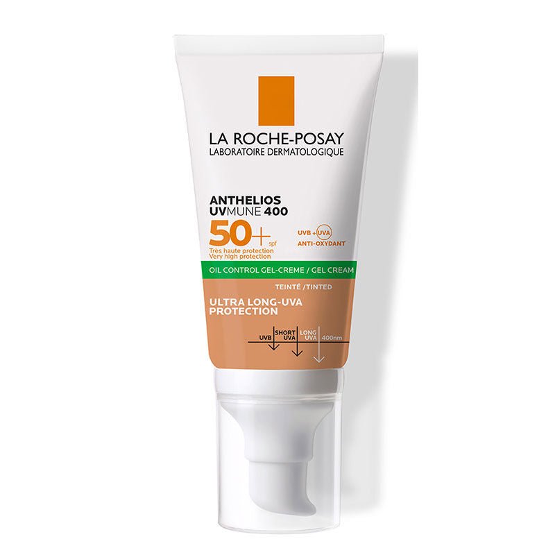 Facial Sunscreen - SPF50+ Oil Control Dry Touch Colored Gel Cream - TryAladdin