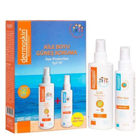 Family Sun Protection Set - High SPF 50+ & Soothing After Sun Care - TryAladdin