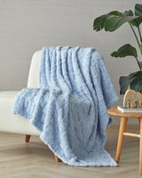 Professional-Jacquard-Wellsoft-Throw-Blanket-Light-Blue-120x160cm
