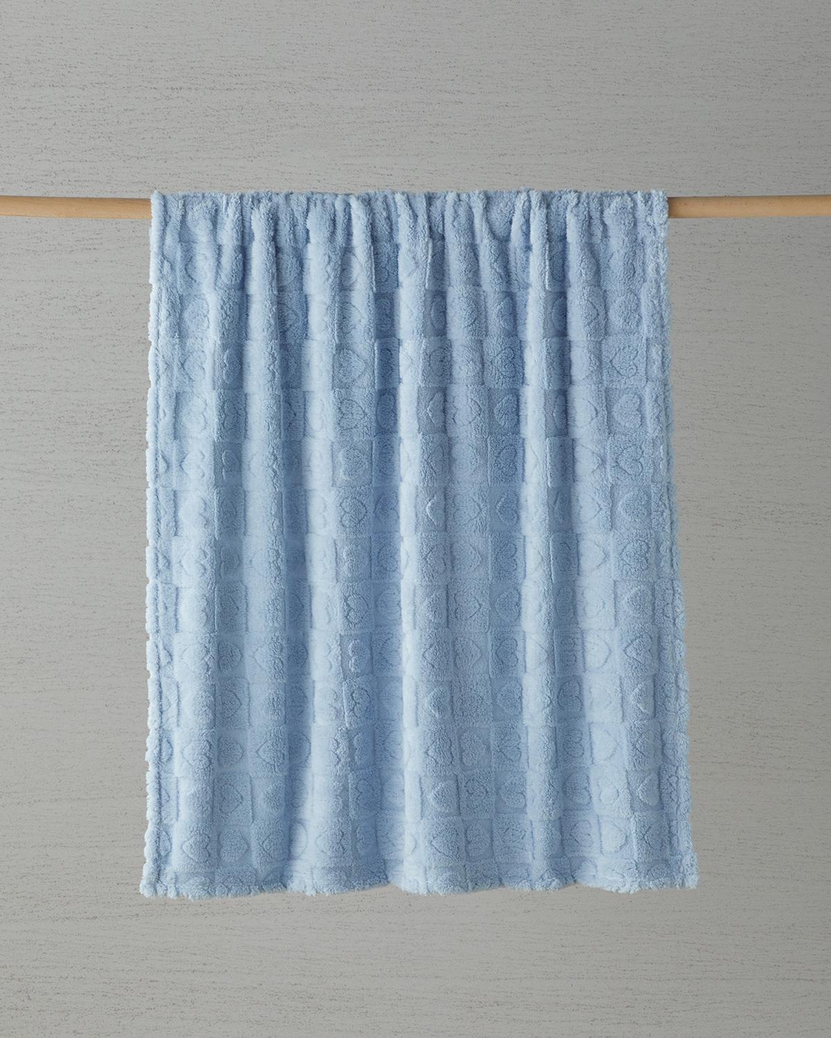 Professional-Jacquard-Wellsoft-Throw-Blanket-Light-Blue-120x160cm