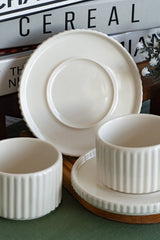 Farika Professional Saturn Porcelain Tea Cup Set - 4 Pieces - TryAladdin