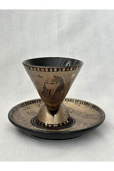 Fathy Mahmoud Professional Egyptian Coffee Cup Set - Set of 2 - TryAladdin