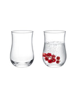 Premium Clear Glass 4-Piece Water Glass Set - Coralie Collection