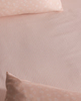 Marlie Twin Cotton Sheet Set - Soft Blush Pink Bedding