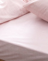 Odette Floral 100% Cotton Ranforce Printed Bedding Set - Blush Pink