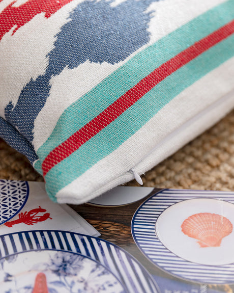 Cotton Blend Cushion Cover - Soft & Textured Comfort