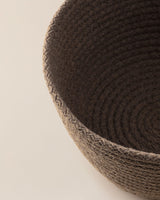 Norelle Natural Fabric Blend Basket - Elegant Woven Storage