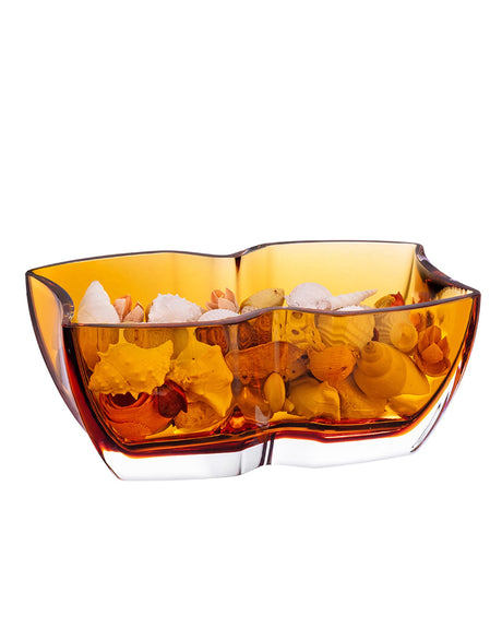 Loches Handmade Large Glass Vase - Decorative Home Centerpiece