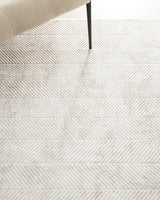 Polyester Area Rug - Soft Ecru Weave