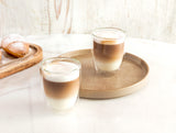 Borosilicate Double-Walled Glass Cup Set - Modern Minimalist