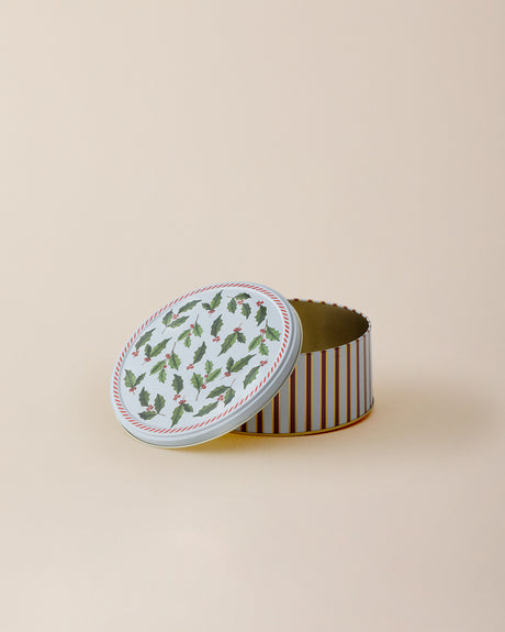 Durable Metal Storage Box - Modern Round Design for Elegant Home
