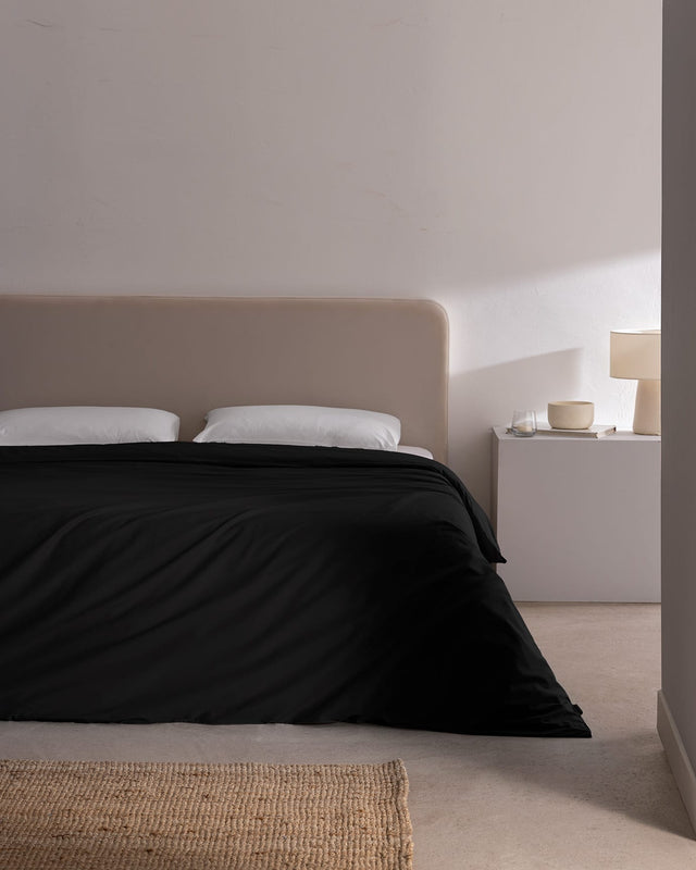 King Size 100% Cotton Ranforce Solid Duvet Cover