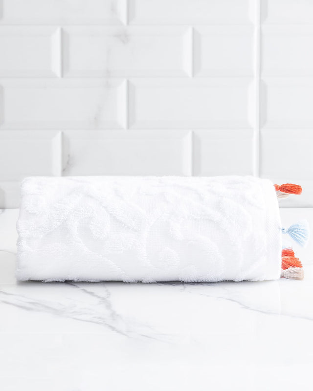 Giverny Soft Cotton Face Towel - Ultra Absorbent & Plush