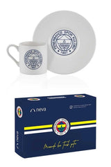 Fenerbahce Official Licensed Porcelain Coffee Cup Set - 2 Piece - TryAladdin