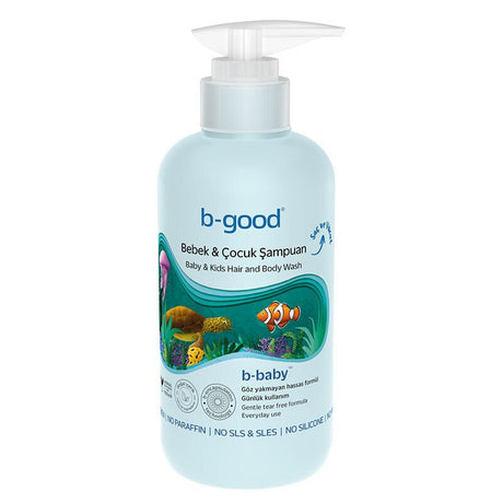 Fermented Bamboo & Elderberry - Tear - Free Baby & Kids Hair & Body Wash - TryAladdin