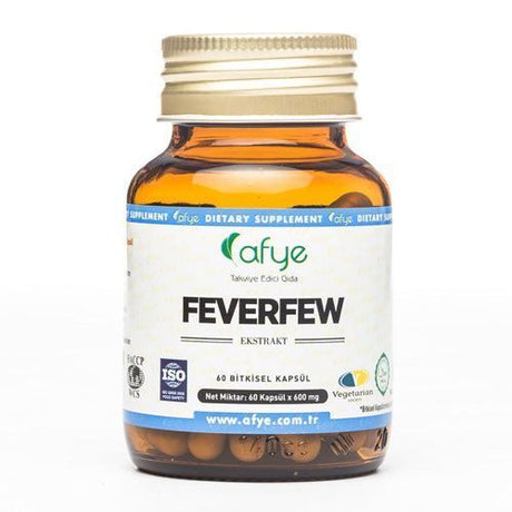 Feverfew Extract - Daily Wellness Support Vegetable Capsules - TryAladdin