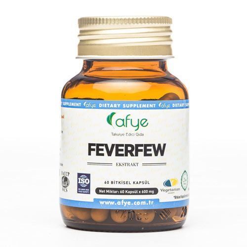 Feverfew Extract - Daily Wellness Support Vegetable Capsules - TryAladdin