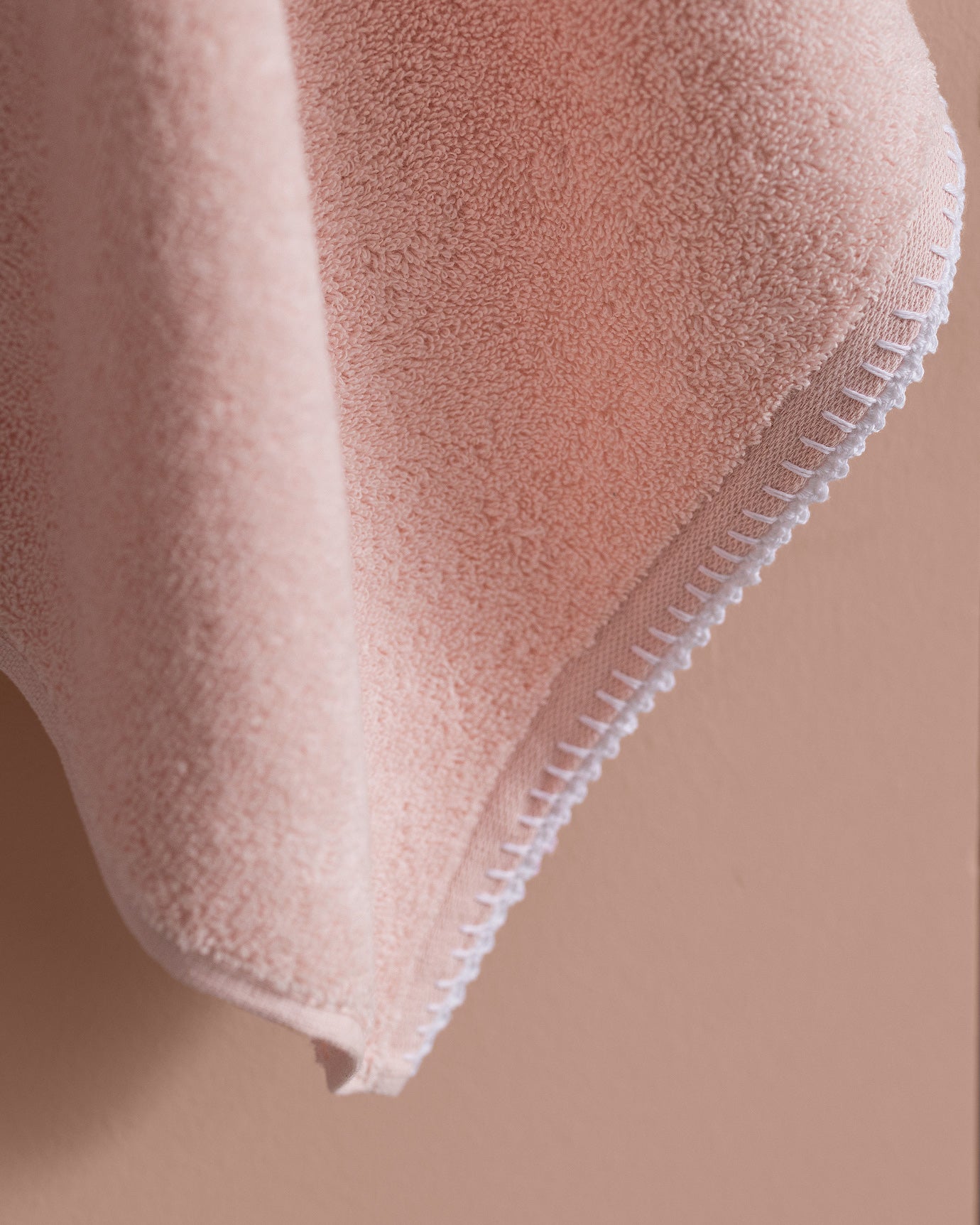 Premium 100% Cotton Face Towel with Delicate Crochet Trim