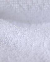 Ensemble de 2 serviettes à main 100 % coton - Angelise blanc et menthe