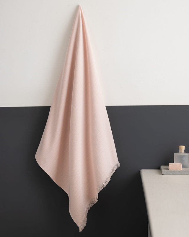 Turkish Cotton Blend Bath Towel - Plush Softness & High Absorbency
