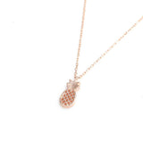 Premium Sterling Silver Pineapple Pendant Necklace