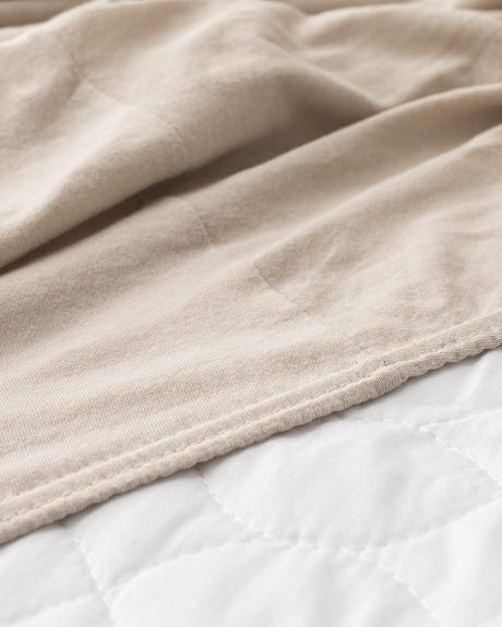 King Size Fitted Sheet, 100% Combed Jersey Cotton, Soft & Breathable