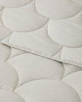 Premium Microfiber Double Comforter - Fiesta Pattern - Stone Color