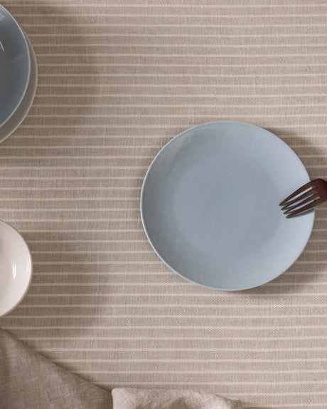 Fine Bone Porcelain Pasta Plate - Modern Vole Style - TryAladdin