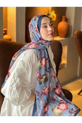 Fiori Lina Floral Print Shawl - TryAladdin
