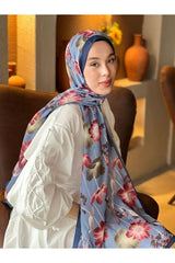 Fiori Lina Floral Print Shawl - TryAladdin