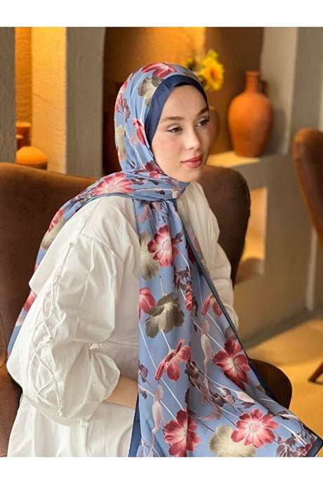 Fiori Lina Floral Print Shawl - TryAladdin
