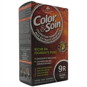 Fire Red Permanent Hair Dye - 9R Vibrant Color - TryAladdin