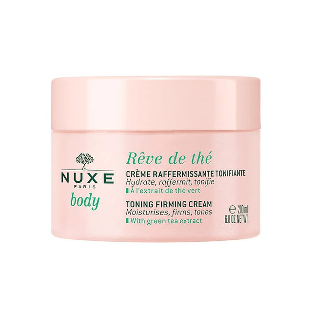 Firming & Hydrating Body Cream with Green Tea & Rye Extract for Elasticity - TryAladdin