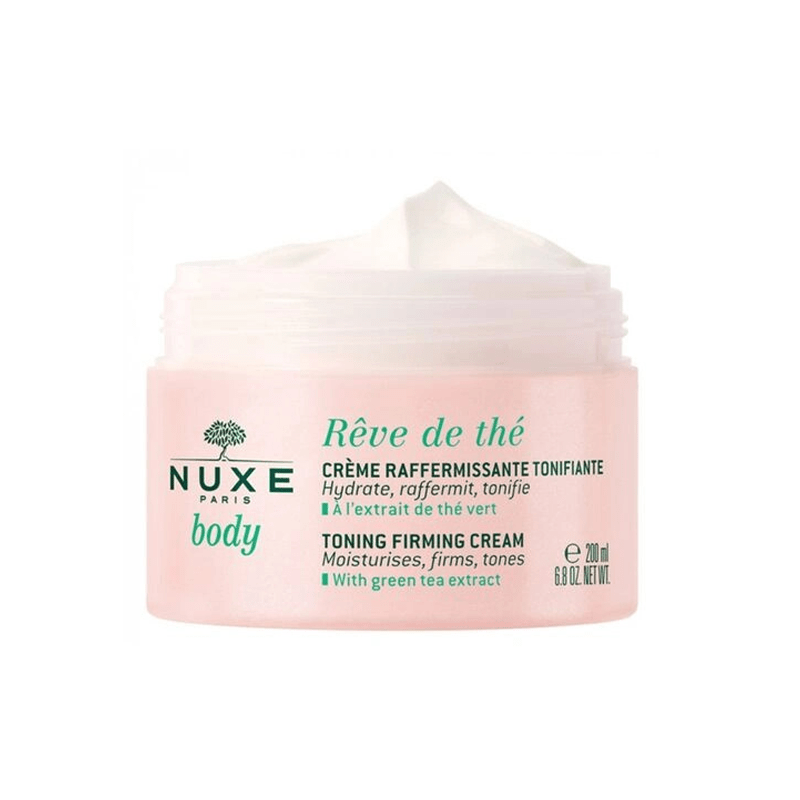 Firming & Hydrating Body Cream with Green Tea & Rye Extract for Elasticity - TryAladdin