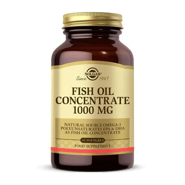 Fish Oil Concentrate - Omega - 3 Supplement Capsules - TryAladdin