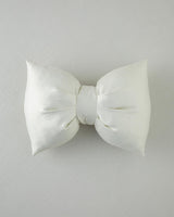 Premium Gold Bow Accent Decorative Pillow