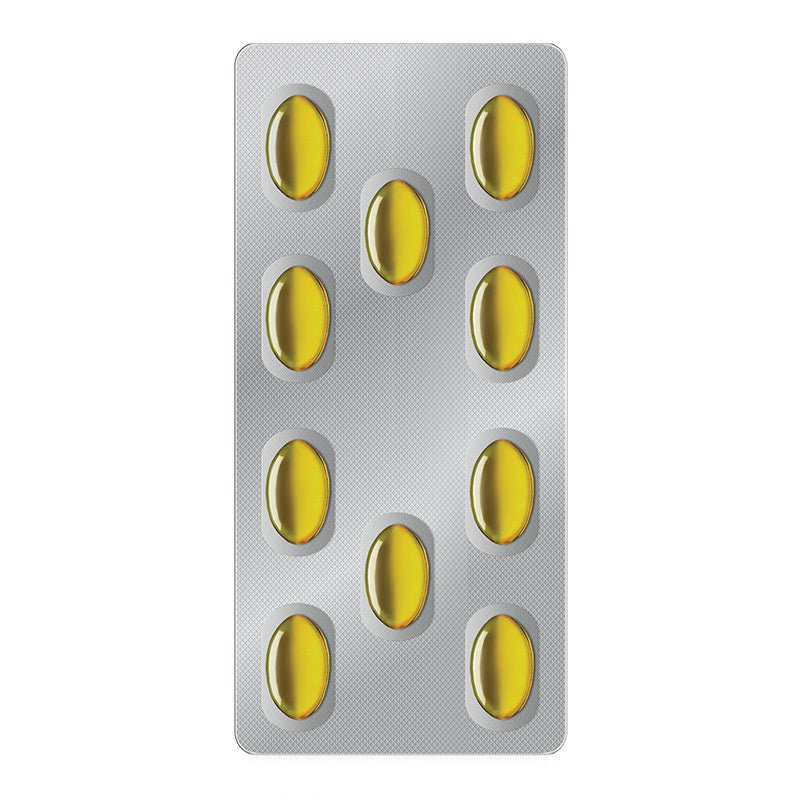 Flaxseed Oil - Cold Pressed & Gluten - Free Dietary Supplement Capsules - TryAladdin