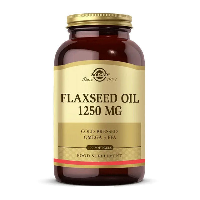 Flaxseed Oil - Plant - Based Omega - 3 Essential Fatty Acids Softgels - TryAladdin