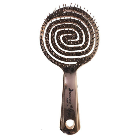 Flexible 3D Detangling Hair Brush, Chrome - TryAladdin