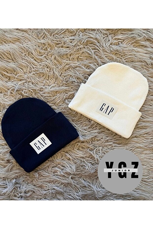 Flexible Ribbed Beanie Set 2 - Pack - TryAladdin