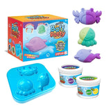 Floating Kinetic Bath Putty - Color - Changing Fun Play Set 3+ Years - TryAladdin