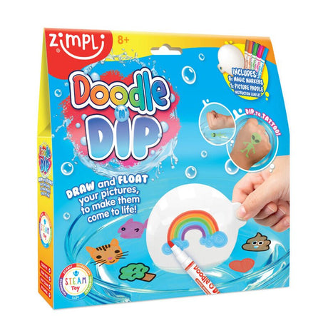 Floating Tattoo Art Kit - Creative Water Drawing & Play for Kids - TryAladdin
