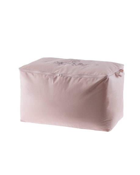 Floral Print Fabric Storage Bag - Closet Organizer - Powder Pink - 64x41x35 cm - TryAladdin