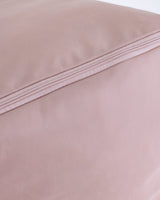 Floral Print Fabric Storage Bag - Powder Pink Home Organizer 30x22x18 cm - TryAladdin